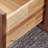 Simple Solid Wood Rattan Accent Chest