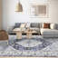 Tapis oriental lavable à la machine avec envers en caoutchouc pour salon-157113226