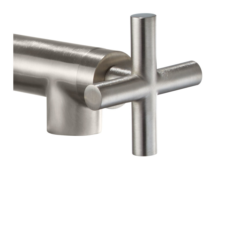 Corsano Kitchen Faucet, Satin Nickel, 65 Series Cross Handle