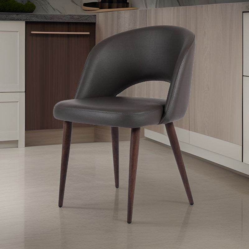 Chaise d'appoint en polyuréthane, Gris