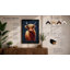 Highland Cattle Portrait Rustic - Print-136671476-136671474