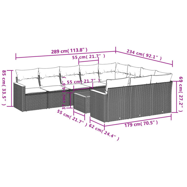 Dimensions du produit