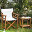 Chaise de réalisateur pliante en bois massif-129894110