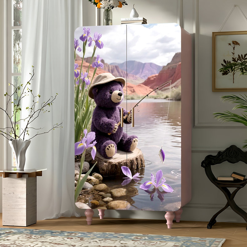 Modern home independent French style wardrobe