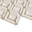 Carrelage mosaïque en verre 4 po x 6 po Divine Jewel (1,19 pi. Ca. / feuille)-51960181