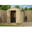 Premier Apex 5 Ft. W x 12 Ft. D Shiplap Wooden Shed