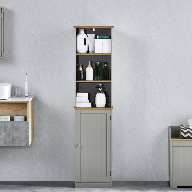 Milano Linen Cabinet, Grey