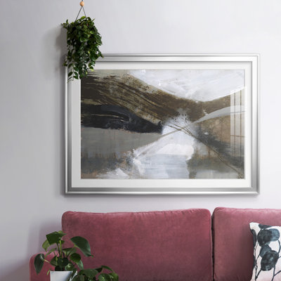 Clouded Vortex II-FramedFramed Print W Beveled Matt and Glass
