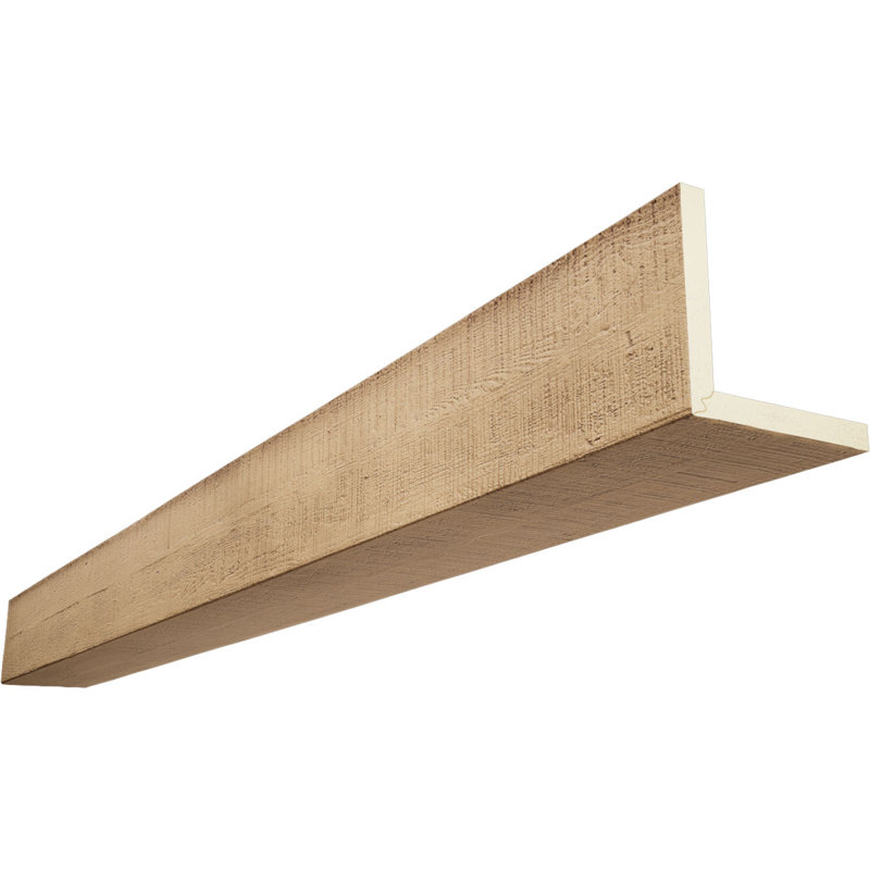 Sangle à poutre lisse, à utiliser avec poutre en bois Heritage, Crème au beurre, 6"H x 4"W, 14'L