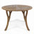 Patio Dining Table With Round Wood Top and 4 Wood Legs-944959644