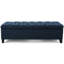 Contemporain bleu marine - Améliore l'ambiance de la pièce avec un banc en tissu de rangement qui ajoute du confort à l'espace-1322295016