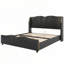 Structure de lit rembourrée en cuir-2067570039-2067570032