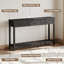 Console l 47,2 po avec 3 tiroirs et tablette de rangement-27122571