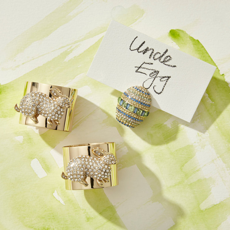 Sparkle Egg Placecard Holders