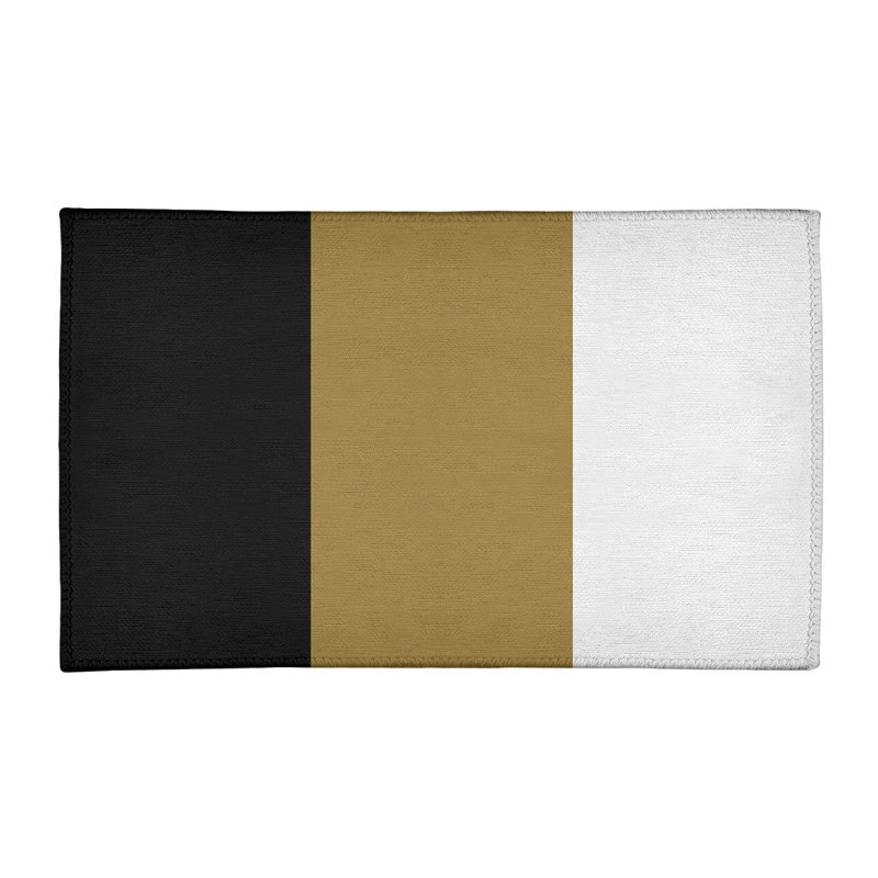 Tapis noir/beige zone, Rectangle 2 pi x 3 pi