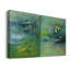Toile tendue Peaceful Diptych I-Premium Gallery - prête à être accrochée-1439922233