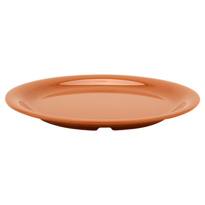 GET Melamine Dinner Plate Pack of 4 Colors, 9", Diamond Harvest (Set of 12)