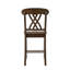 Ensemble de 2 chaises d'appoint en bois