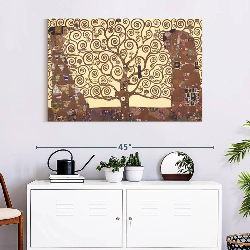 Harnek, l'arbre de vie, H 26 po x l 39 po