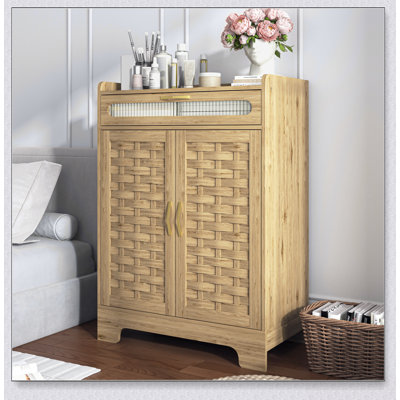 Armoire à café avec tiroir, tablette réglable et porte de grange pour un décor moderne