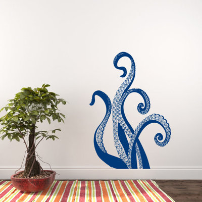 Adhésif décoratif pieuvre