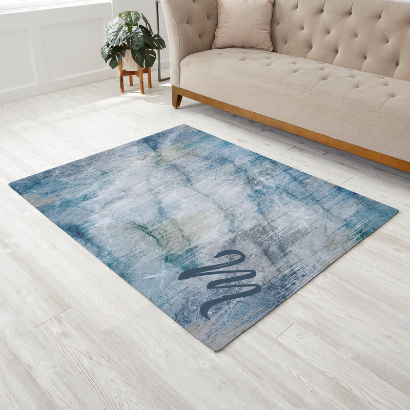 Abstract Indoor Rug, Yes