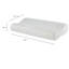 Home Détails Oreiller en mousse à mémoire de forme 12 x 20 | Soutien cervical du cou | Coussin orthopédique | Conception ergonomique pour soulager la douleur