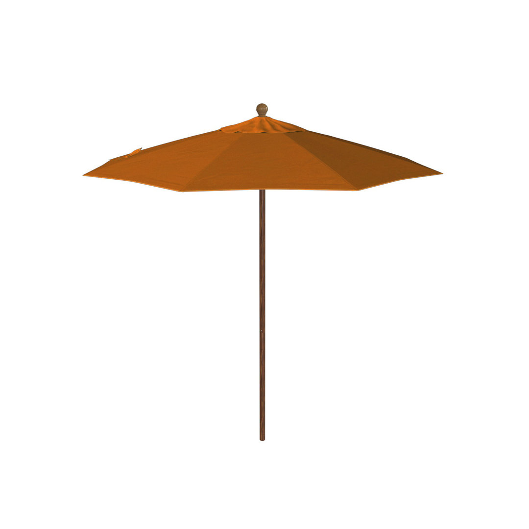 Justin-Lee 90'' Market Sunbrella® Umbrella Arlmont & Co. Fabric 