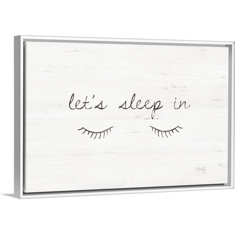 Print, Cadre blanc, H 26 po x l 38 po x P 1,75 po