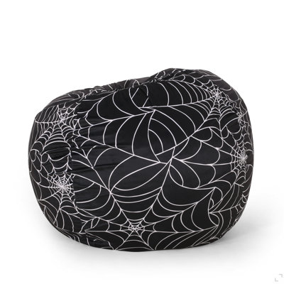Fauteuil à billes 3 pi Spiderweb Holloween