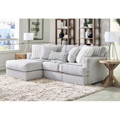 Canapé modulaire en tissu Zyyon