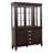 Buffet Hutch Dining Room Engineered Wood Dark cherry