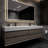 Albizu 84" Wall-Mounted Double Bathroom Vanity-69316055