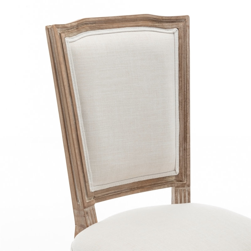 Chaises de salle à manger Farmhouse, Beige