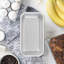 Nordic Ware 4.8 in W X 8.8 in L Rectangle Loaf Pan Silver