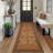 Vintage Tiger Animal Print Machine Washable Area Rug with Rubber Backing for Living Room Bedroom Boho Stain Resistant Foldable Non Slip Shed Resistant Carpet-1241681871-1241681870