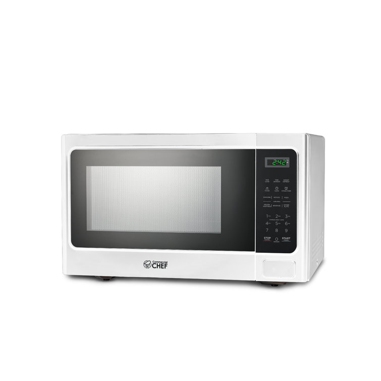 Commercial Chef 0.9 Cu. ft. Countertop Microwave, Black