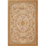 Savonnerie One-of-a-Kind 4' X 6' Area Rug