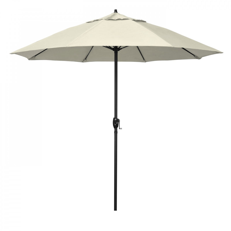 Parasol de marché 9 pi Mika Singh, Performance beige antique