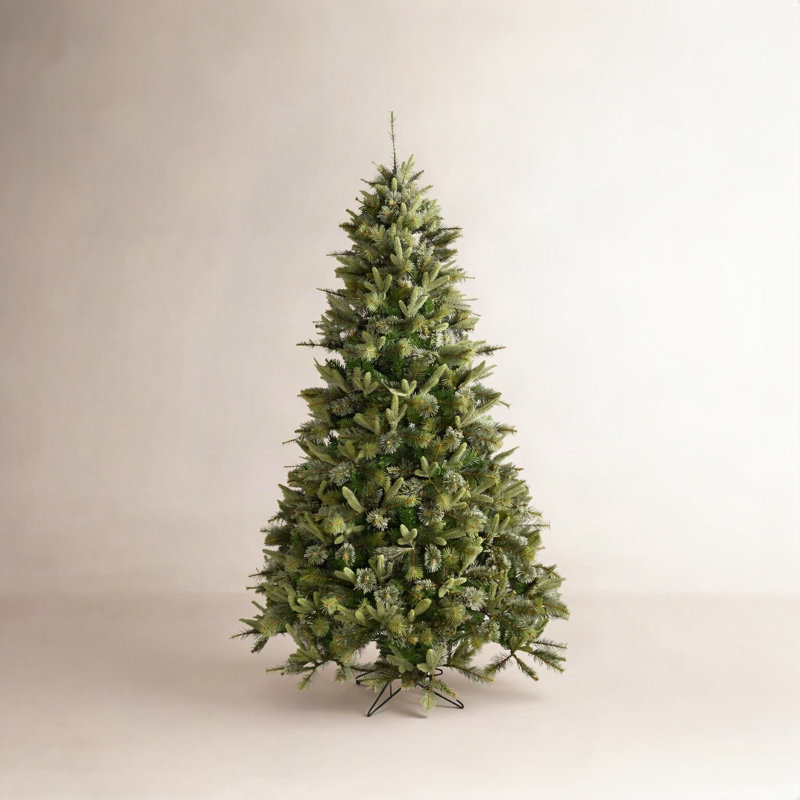 Arbre de Noël en pin givré, H 12 pi, Non éclairé