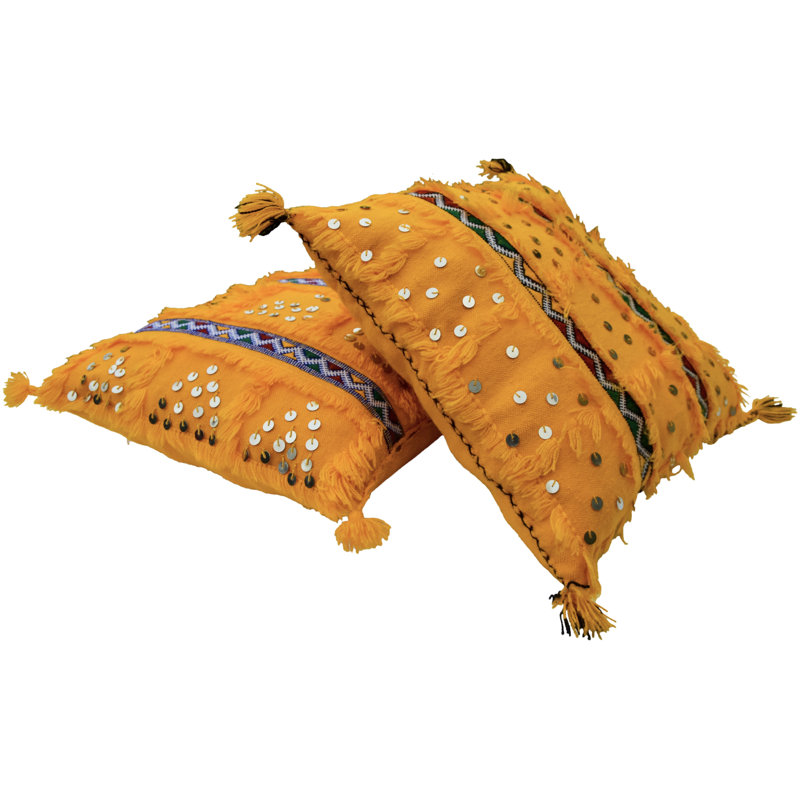 Rectangular Pillow Cover & Insert, Orange/Red/White/Purple