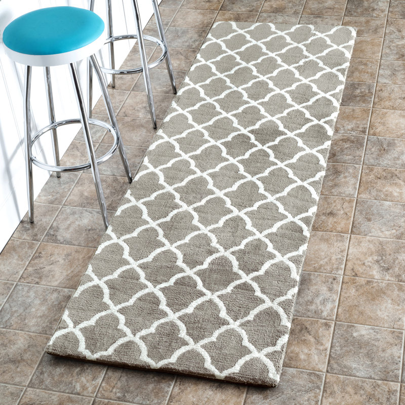 Tapis gris zone gustav Sedona, Tapis de couloir 2 pi 6 po x 12 pi