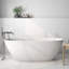 Carreau de porcelaine mate pour plancher et mur 12 po x 24 po blanc glacé