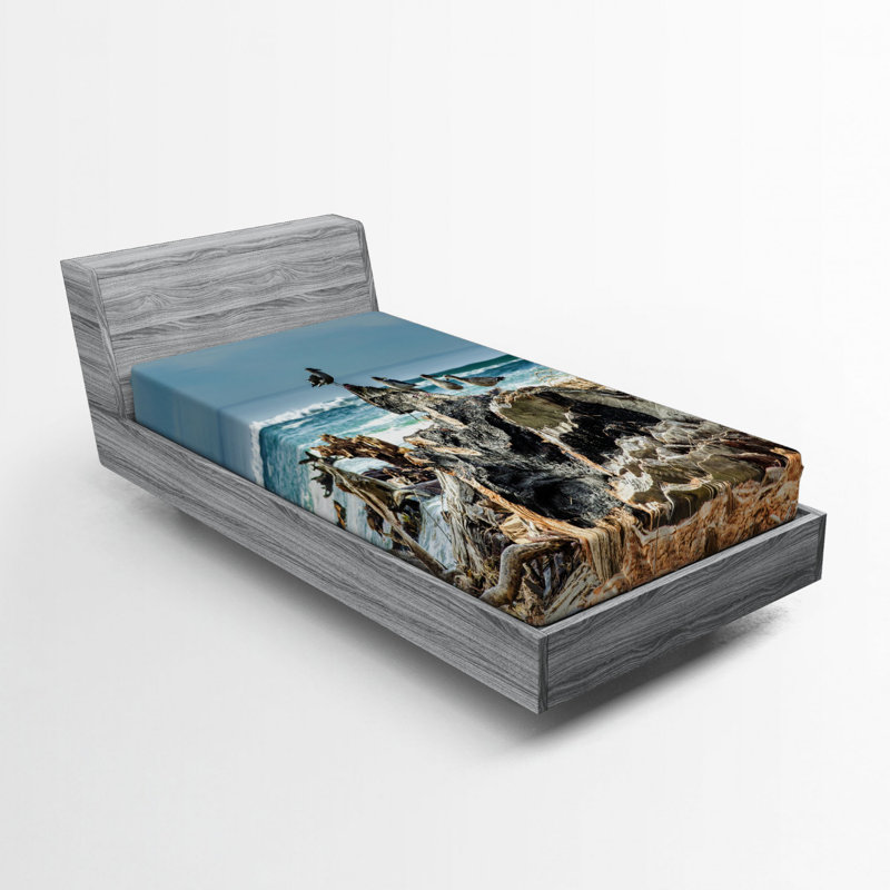 Drap-housse bois flottant, Drap-housse simple TG