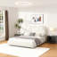 Lit plateforme tapissier de conception moderne-1711127633