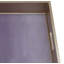 Ombre Reverse Painted Mirror Serving Tray