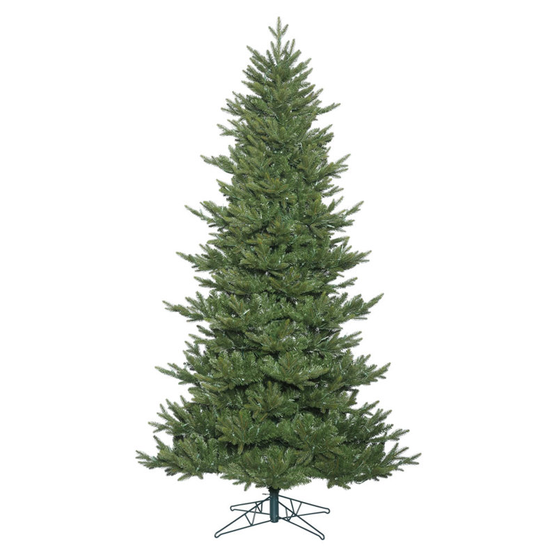 Sapin de noël artificiel vert 6,5 pi avec support