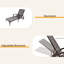 Chaise longue en aluminium coulé 1Pcs-917798646