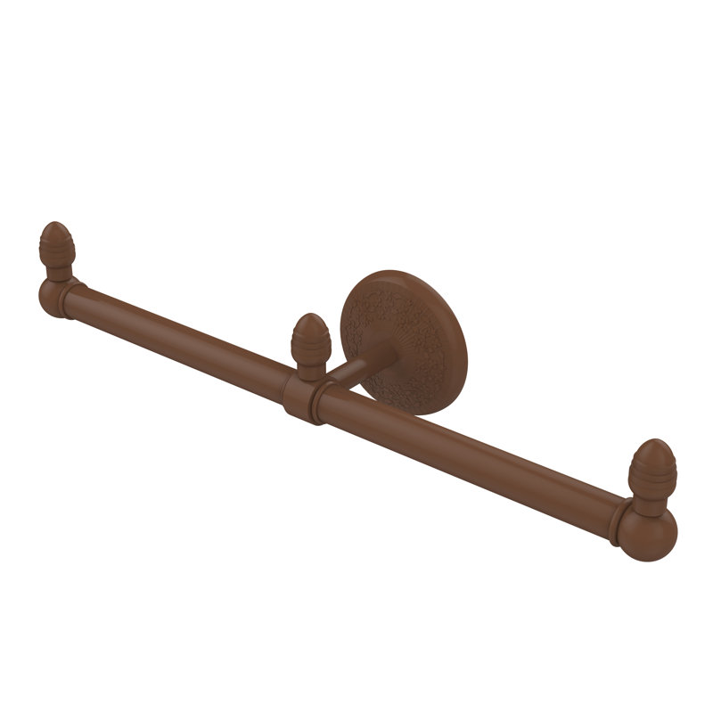 Barre à serviettes murale à 2 accoudoirs Tilney, Bronze antique