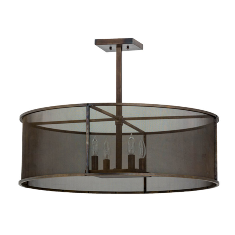 Cilindro 4 - Light Drum Chandelier